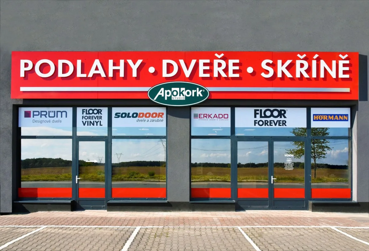 Prodejna Apokork studio v Říčanech